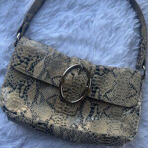 Alfani Leather| Snakeskin bag